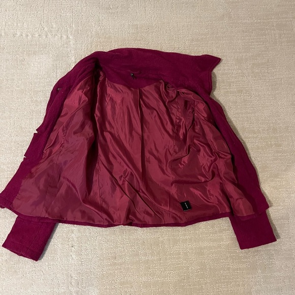 Ambition Women's Double-Breasted Jacket, wool blend. Size S - Picture 3 of 6